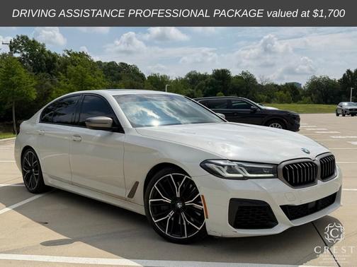 Alpine White 2022 BMW M550 i xDrive