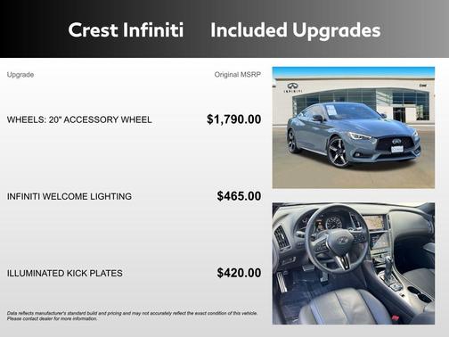 2022 INFINITI Q60 3.0t Red Sport 400