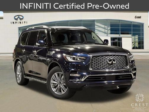 Hermosa Blue 2024 INFINITI QX80 Luxe
