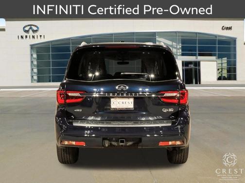 Hermosa Blue 2024 INFINITI QX80 Luxe