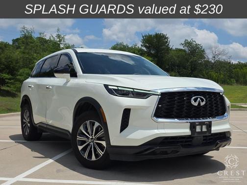 Glacier White 2023 INFINITI QX60 Pure