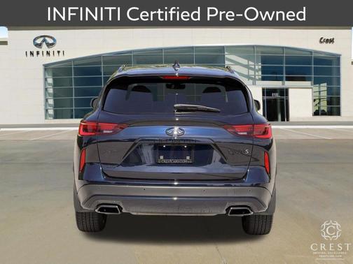 Hermosa Blue 2025 INFINITI QX50 SPORT