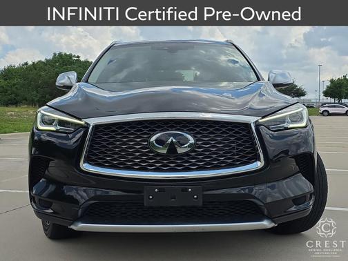 Black Obsidian 2023 INFINITI QX50 Luxe