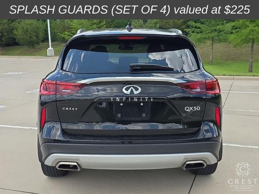 Black Obsidian 2023 INFINITI QX50 Luxe