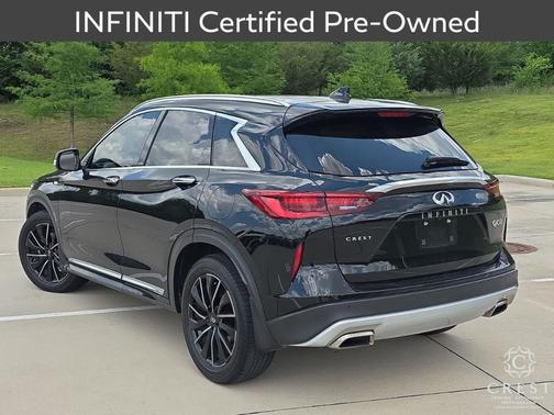 Black Obsidian 2023 INFINITI QX50 Luxe