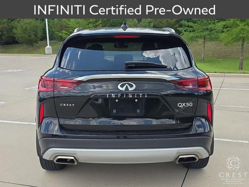 Black Obsidian 2023 INFINITI QX50 Luxe