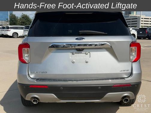 Iconic Silver 2021 Ford Explorer Limited