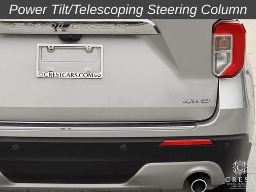 Iconic Silver 2021 Ford Explorer Limited