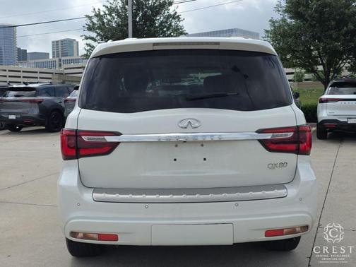 Moonstone White 2018 INFINITI QX80 Base