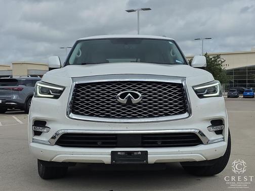 Moonstone White 2018 INFINITI QX80 Base