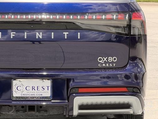 Grand Blue 2025 INFINITI QX80 Luxe