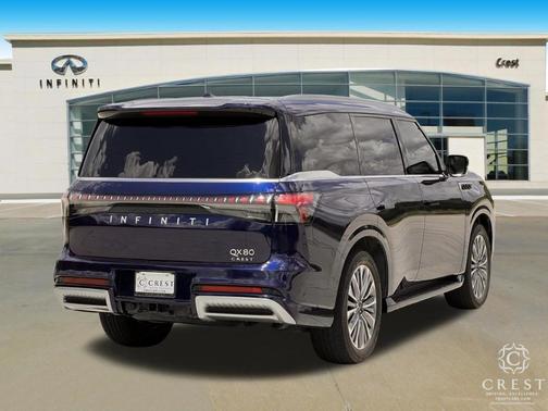 Grand Blue 2025 INFINITI QX80 Luxe