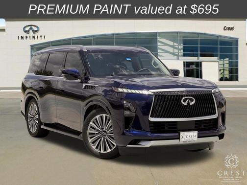 Grand Blue 2025 INFINITI QX80 Luxe