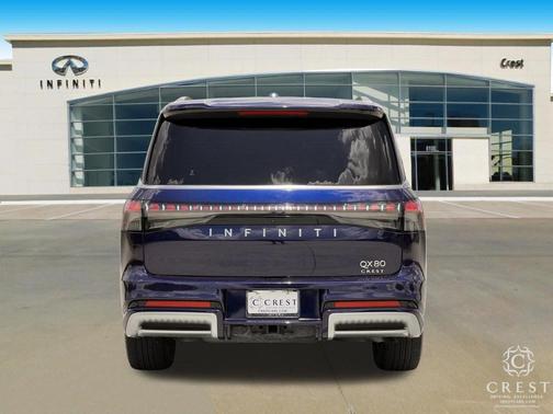 Grand Blue 2025 INFINITI QX80 Luxe