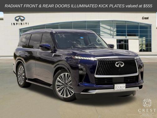 Grand Blue 2025 INFINITI QX80 Luxe