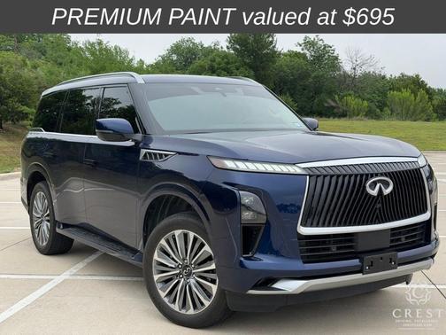 Grand Blue 2025 INFINITI QX80 Luxe