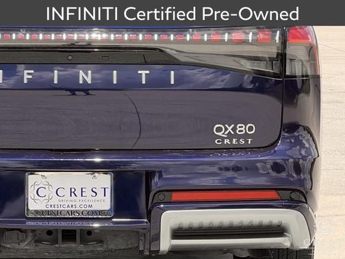 Grand Blue 2025 INFINITI QX80 Luxe