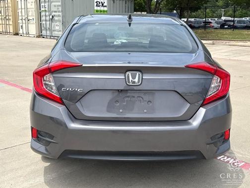 Gray 2018 Honda Civic EX