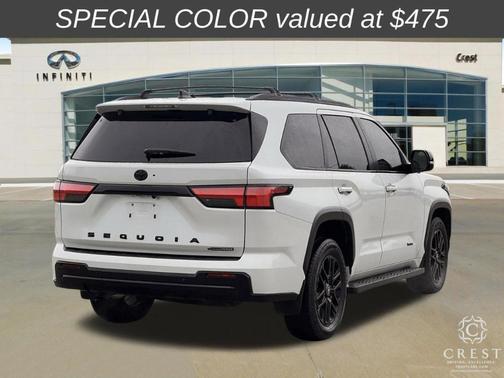 Pearl 2025 Toyota Sequoia Limited