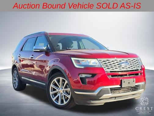 Ruby Red Metallic 2018 Ford Explorer Platinum