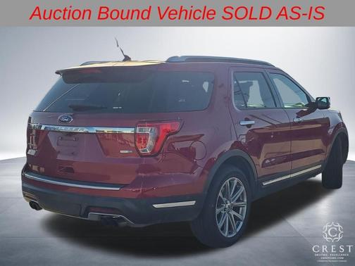Ruby Red Metallic 2018 Ford Explorer Platinum