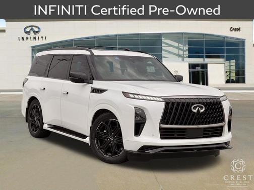 Radiant White 2026 INFINITI QX80 SPORT