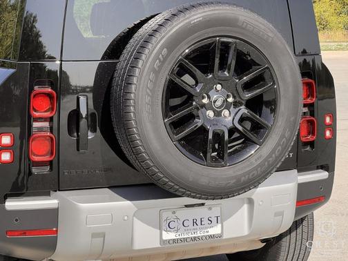 Santorini Black 2025 Land Rover Defender P300