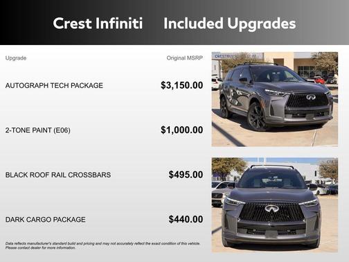 2026 INFINITI QX60 AUTOGRAPH