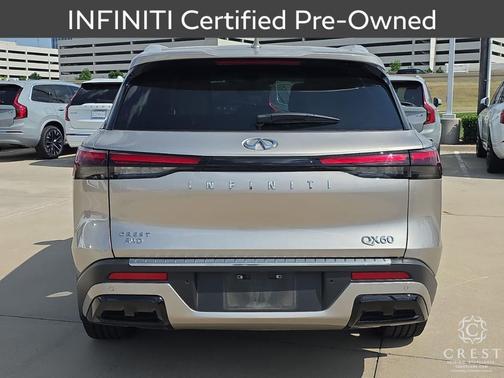 Warm Titanium 2023 INFINITI QX60 Luxe