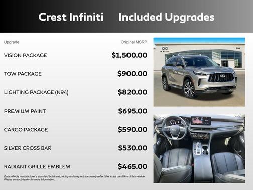2025 INFINITI QX60 SENSORY