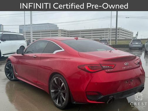 Dynamic Sunstone Red 2022 INFINITI Q60 LUXE