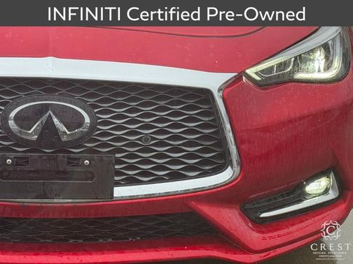 Dynamic Sunstone Red 2022 INFINITI Q60 LUXE