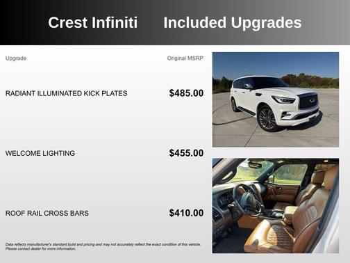 2021 INFINITI QX80 SENSORY