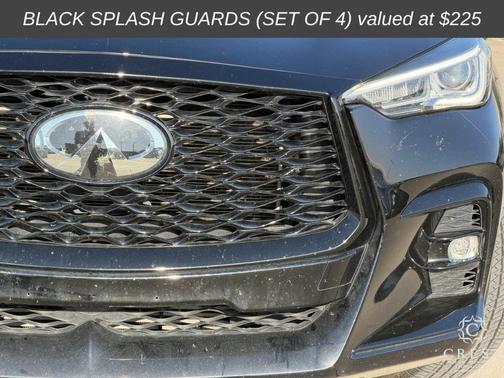 Black Obsidian 2022 INFINITI QX55 LUXE