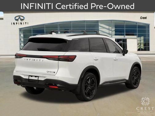 Radiant White 2026 INFINITI QX60 SPORT