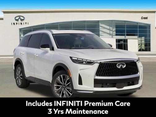 Radiant White 2027 INFINITI QX60 Luxe