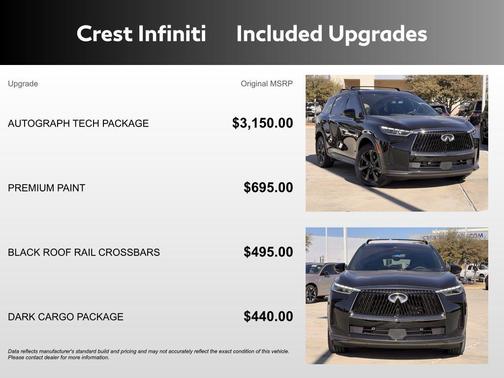 2026 INFINITI QX60 AUTOGRAPH
