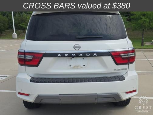 Aspen White 2023 Nissan Armada Platinum