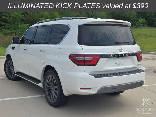 Aspen White 2023 Nissan Armada Platinum