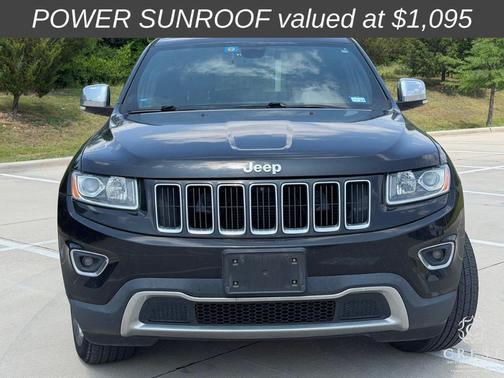 Brilliant Black Crystal Pearlcoat 2015 Jeep Grand Cherokee Limited