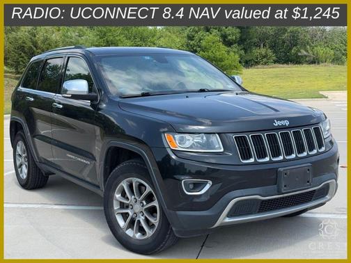 Brilliant Black Crystal Pearlcoat 2015 Jeep Grand Cherokee Limited