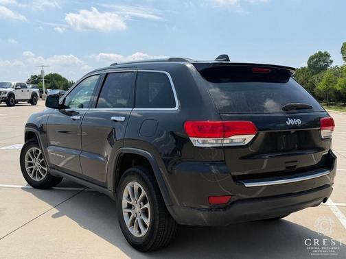 Brilliant Black Crystal Pearlcoat 2015 Jeep Grand Cherokee Limited