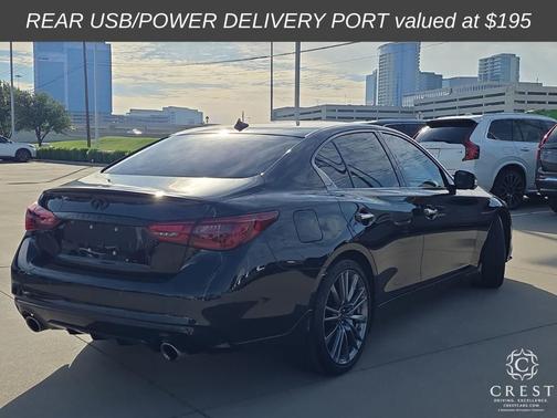Black Opal Meta 2024 INFINITI Q50 RED SPORT 400