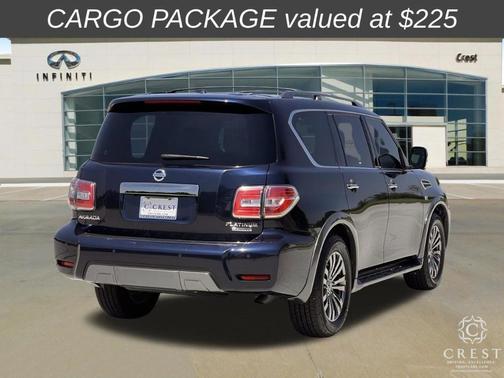 Hermosa Blue 2018 Nissan Armada Platinum