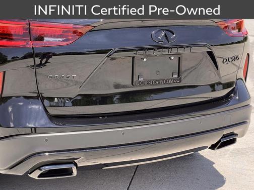 Black Obsidian 2025 INFINITI QX50 SPORT