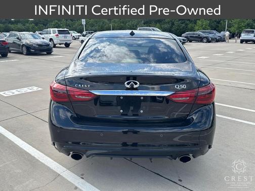 Black Obsidian 2023 INFINITI Q50 LUXE