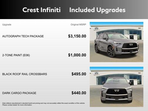 2026 INFINITI QX60 AUTOGRAPH