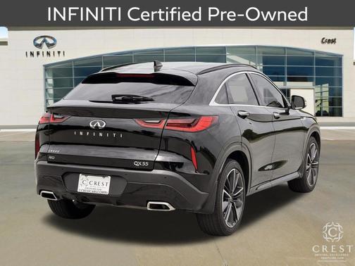 Black Obsidian 2023 INFINITI QX55 LUXE