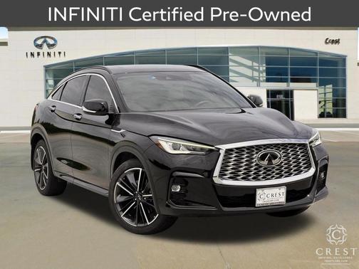 Black Obsidian 2023 INFINITI QX55 LUXE