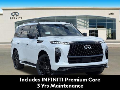 Radiant White 2026 INFINITI QX80 SPORT